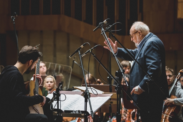 RECORDING WITH MAESTRO KRZYSZTOF PENDERECKI