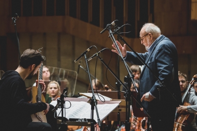 RECORDING WITH MAESTRO KRZYSZTOF PENDERECKI